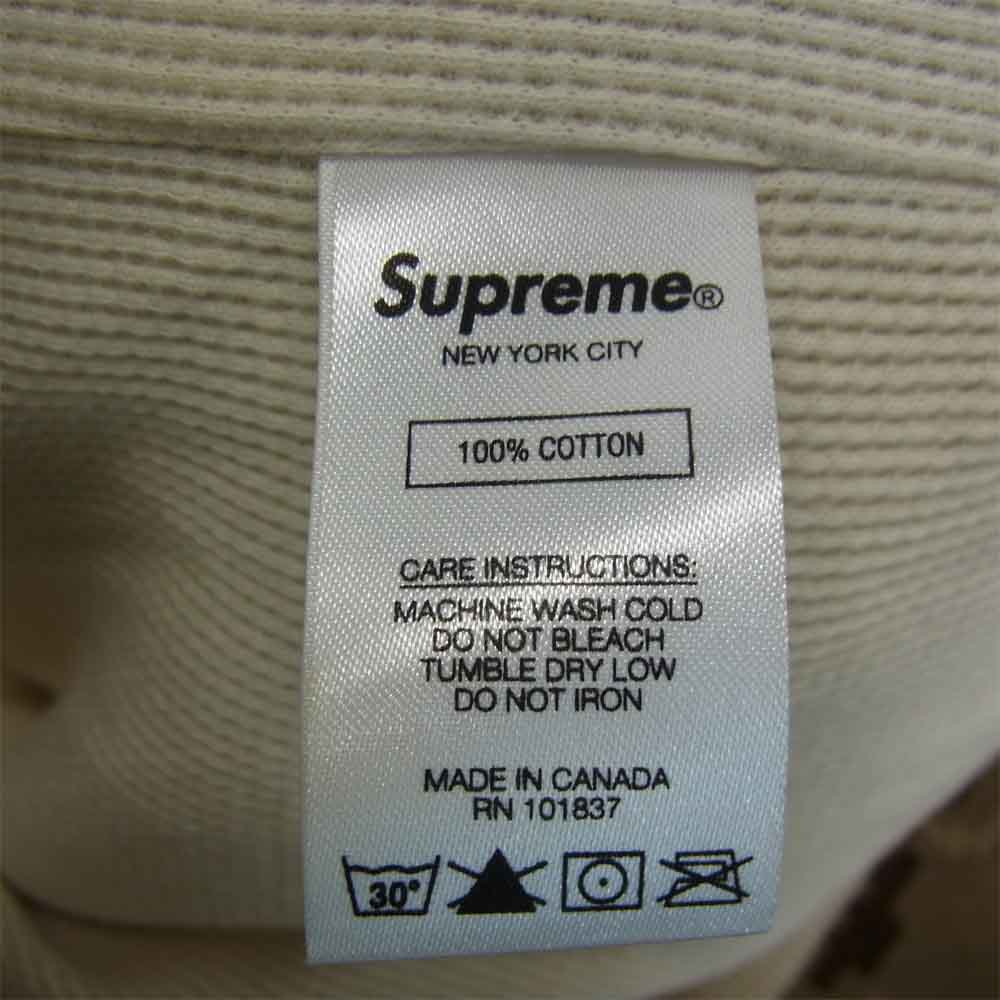 Supreme シュプリーム 17AW Arc Logo Thermal Zip Up Hooded Sweatshirt アーチロゴ ジップパーカー フーディー スウェット マルチカラー系 M【中古】