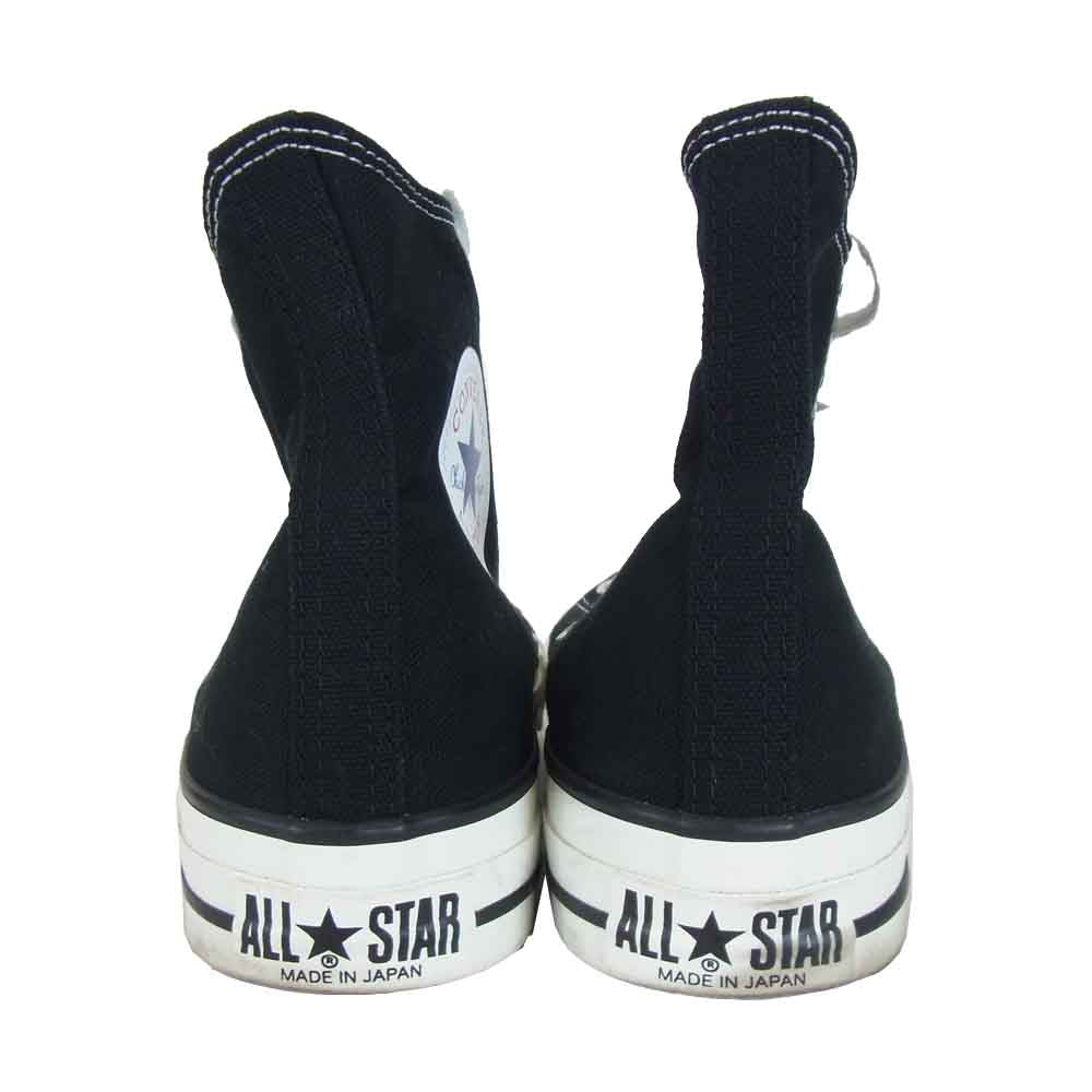 CONVERSE コンバース CANVAS ALL STAR J HI キャンバス オールスター 日本製 ハイカット ホワイト系 27cm【中古】