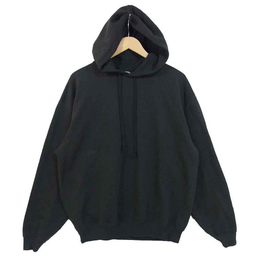 AURALEE オーラリー 19SS A9SP01GU SUPER SOFT SWEAT BIG P/O PARKA スーパーソフトスウェット チャコール系 4【中古】