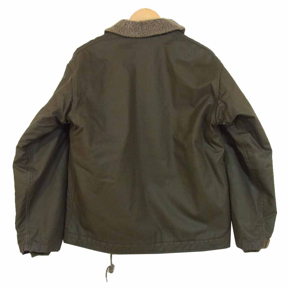 UC10528 N-1 デッキジャケット 裏ボア カーキ系 M【中古】