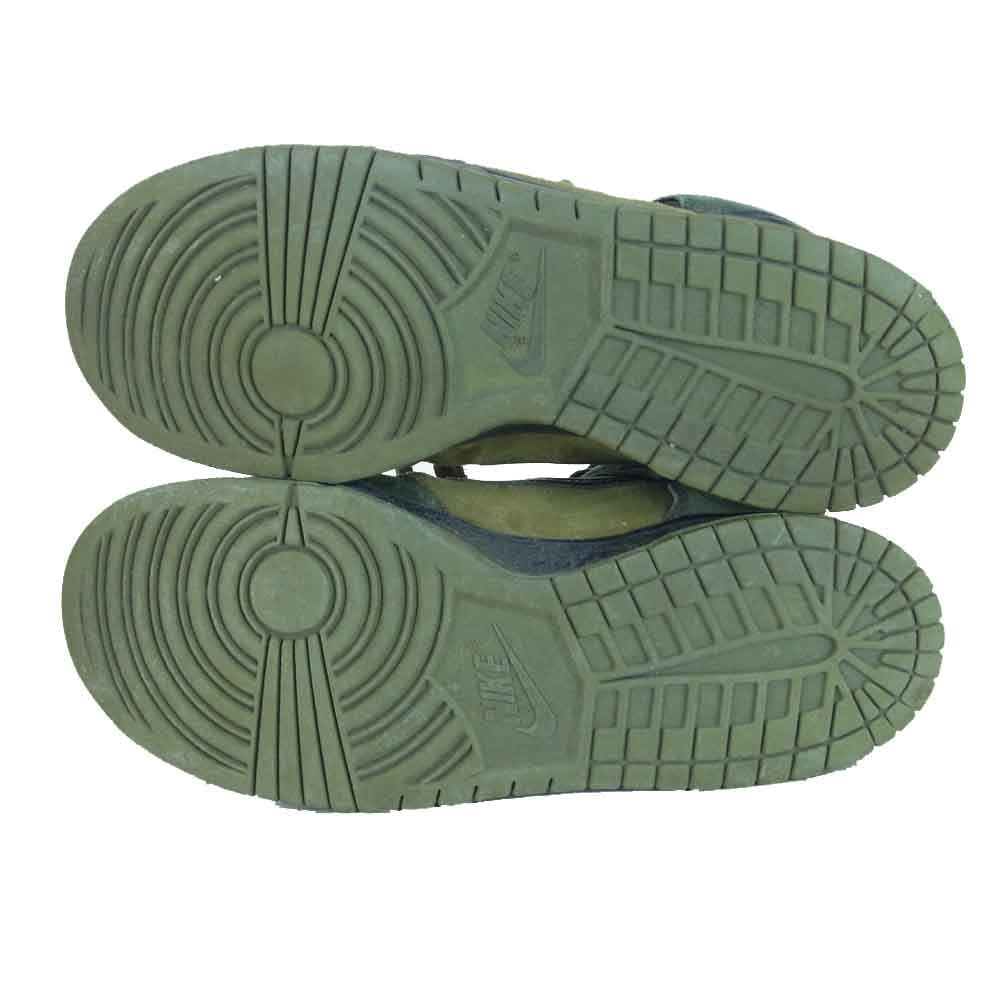 NIKE ナイキ 305050-303 DUNK HIGH PRO SB TODD JORDAN CAMPER GREEN ダンク ハイ モスグリーン系 28.0cm【中古】