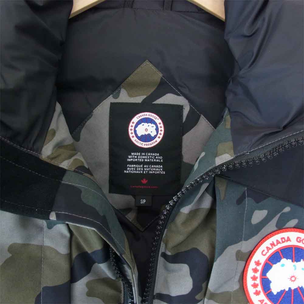 CANADA GOOSE カナダグース 4157MP 国内正規品 サザビーリーグ DUNCAN VEST カモフラ ダウン ベスト カモフラージュ S【美品】【中古】