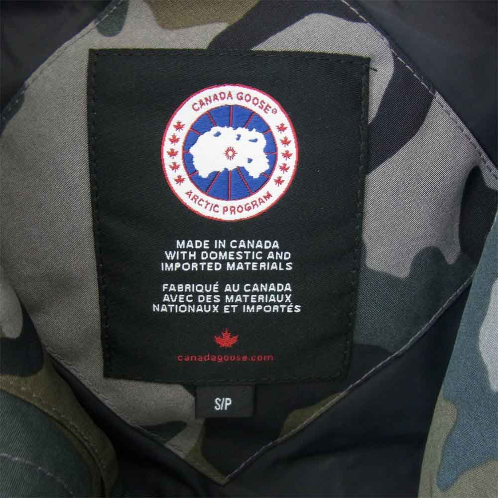 CANADA GOOSE カナダグース 4157MP 国内正規品 サザビーリーグ DUNCAN VEST カモフラ ダウン ベスト カモフラージュ S【美品】【中古】