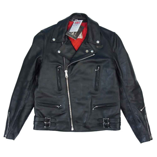 Lewis Leathers ルイスレザー 391T LIGHTNING ライトニング レザー ダブルライダース ブラック系 ブラック系 40【美品】【中古】