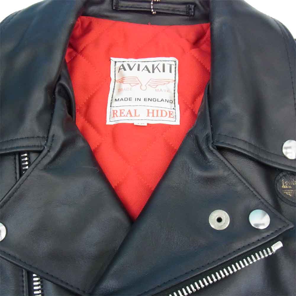 Lewis Leathers ルイスレザー 391T LIGHTNING ライトニング レザー ダブルライダース ブラック系 ブラック系 40【美品】【中古】