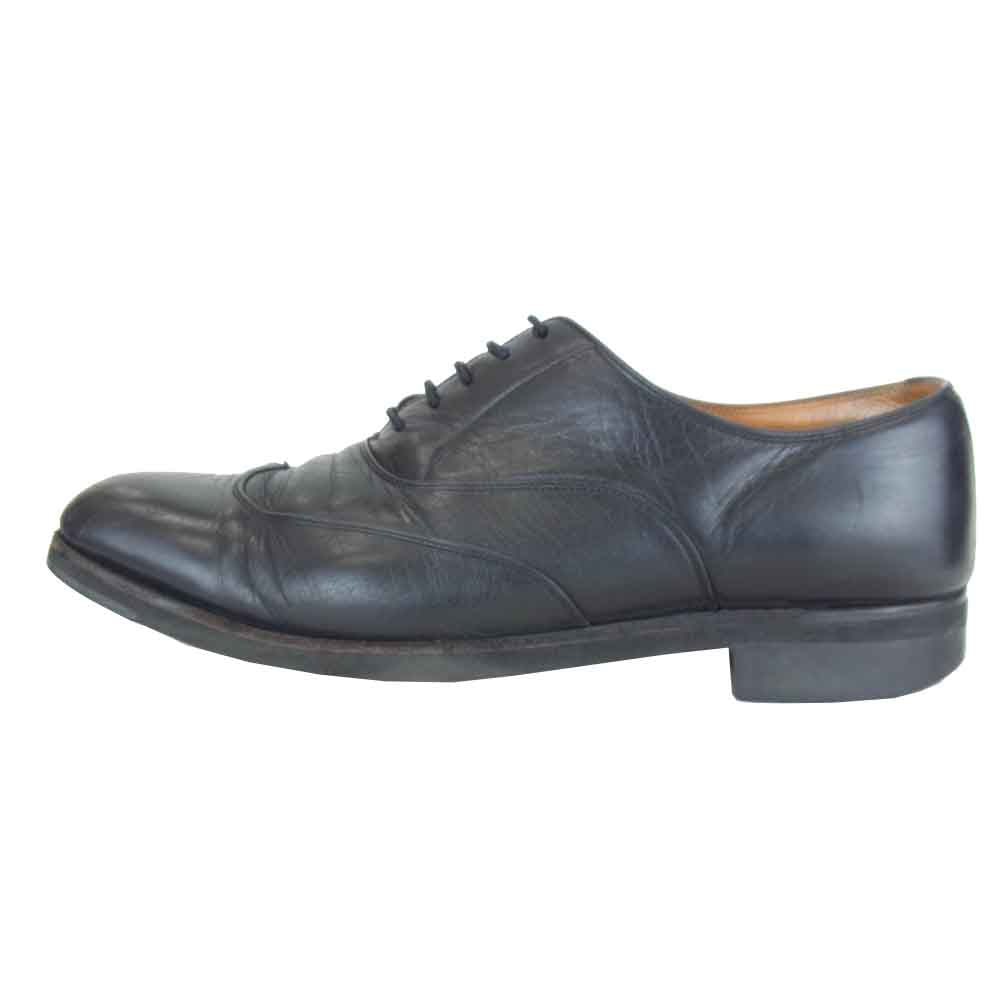 SCOTCH GRAIN スコッチグレイン 2745 ストレートチップ シャインオアレインⅢ ビジネス シューズ ブラック系 24【中古】