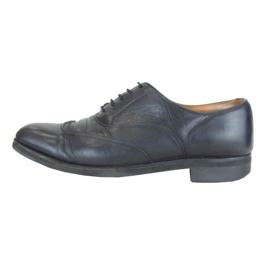 SCOTCH GRAIN スコッチグレイン 2745 ストレートチップ シャインオアレインⅢ ビジネス シューズ ブラック系 24【中古】