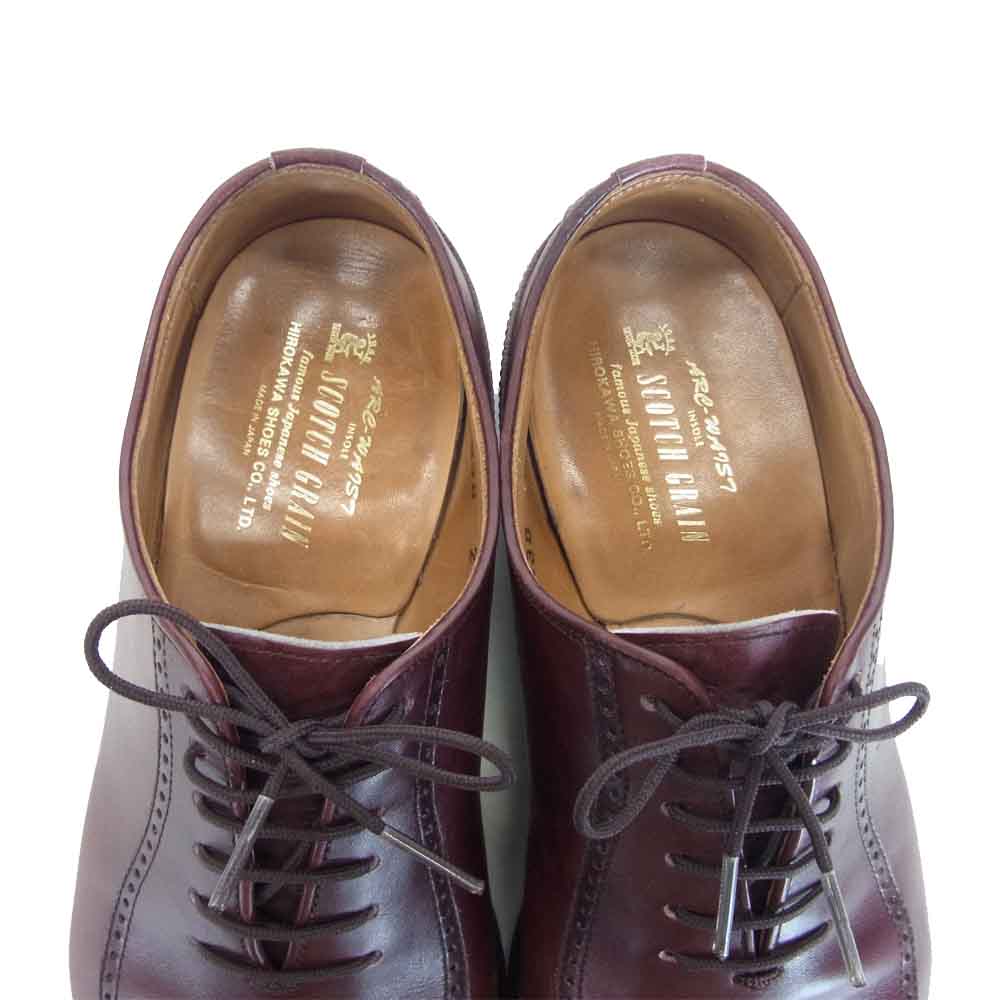 SCOTCH GRAIN スコッチグレイン 938 ツーシーム IMPERIAL II インペリアル2 ビジネス シューズ エンジ系【中古】