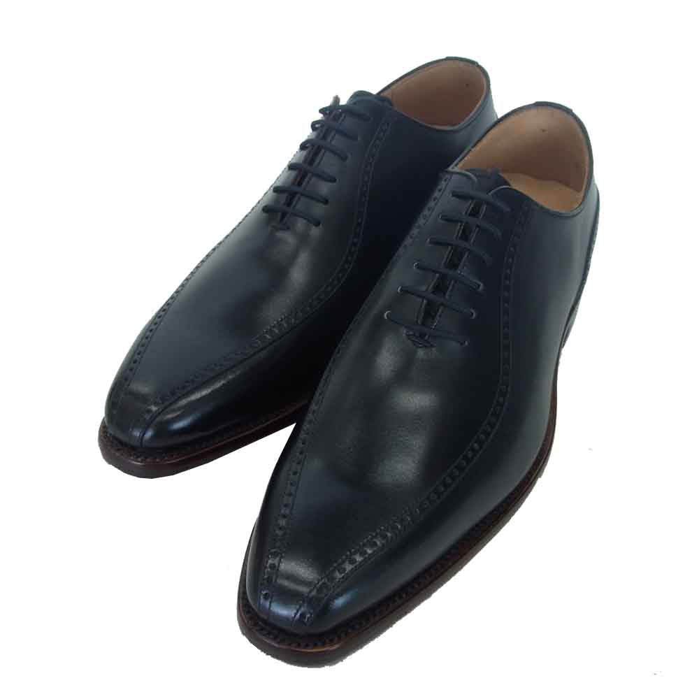 SCOTCH GRAIN スコッチグレイン 938 ツーシーム IMPERIAL II インペリアル2 ビジネス シューズ ブラック系【極上美品】【中古】