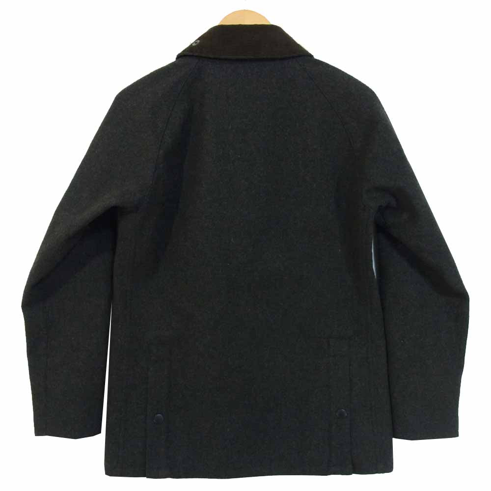 Barbour バブアー SL BEDALE BONDED WOOL ビデイル ボンディング ウール ジャケット カーキ系 ブラック系 36【美品】【中古】