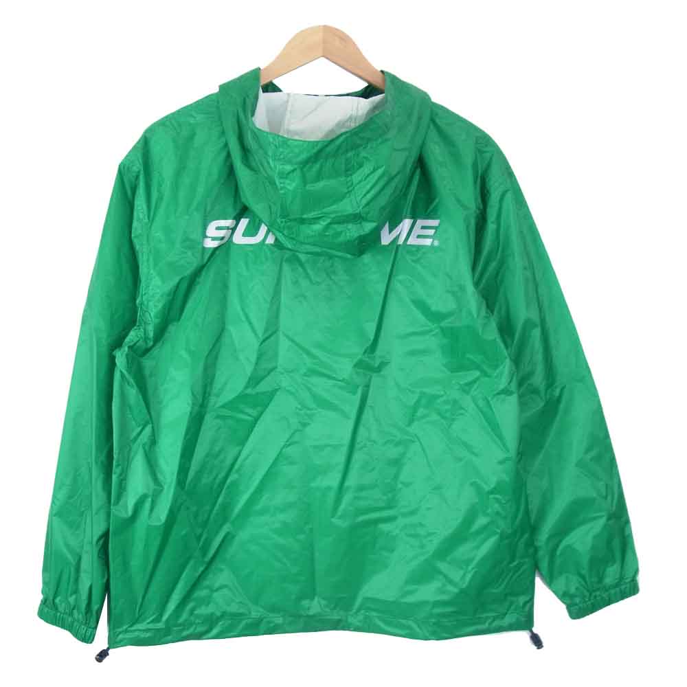 Supreme シュプリーム 17AW Packable Ripstop Pullover パッカブル リップストップ プルオーバー グリーン系 グリーン系 S【美品】【中古】