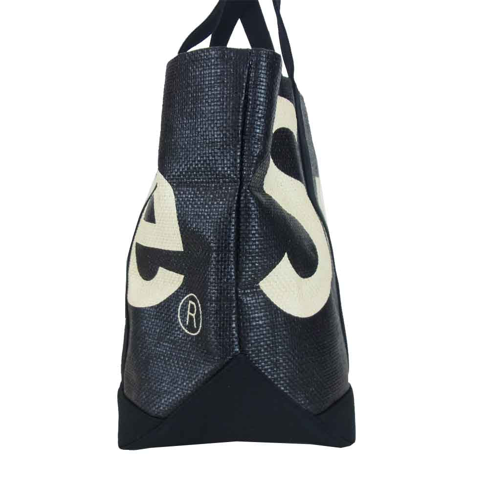 Supreme シュプリーム 20SS raffia tote ラフィア トート バッグ ブラック系 ブラック系【新古品】【未使用】【中古】