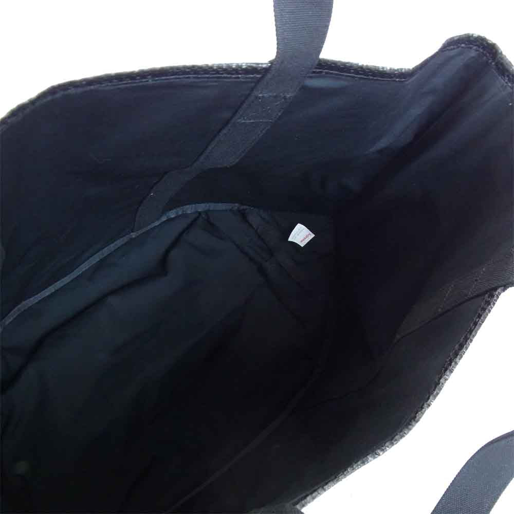 Supreme シュプリーム 20SS raffia tote ラフィア トート バッグ ブラック系 ブラック系【新古品】【未使用】【中古】