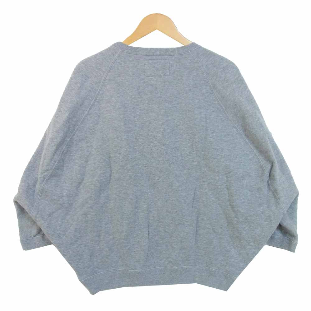 JUNYA WATANABE COMME des GARCONS ジュンヤワタナベコムデギャルソン XT-T002 コクーンシルエット スウェット グレー系 M【中古】