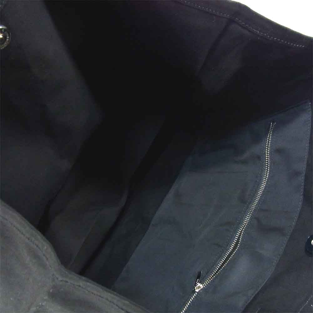 Yohji Yamamoto ヨウジヤマモト Ground Y グラウンドワイ ロゴ トート バッグ ブラック系【美品】【中古】