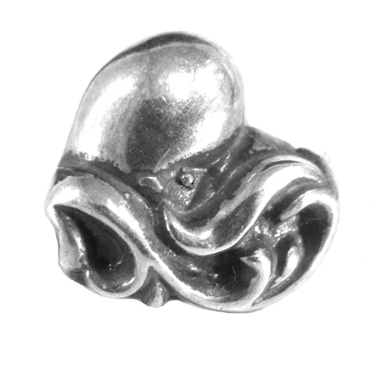 CHROME HEARTS クロムハーツ（原本有） STUD HEART ハート スタッド ピアス シルバー系【中古】