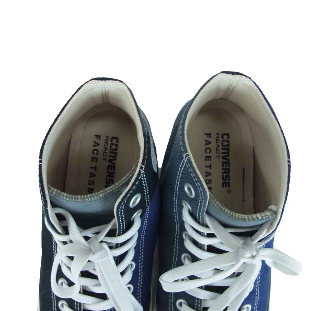 CONVERSE コンバース 17AW 1CK926 FACETASM ファセッタズム ALLSTAR HI オールスター ハイカット スニーカー ネイビー系 28CM【美品】【中古】