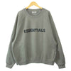 FEAR OF GOD フィアオブゴッド 192HO202013F ESSENTIALS エッセンシャルズ ロゴ クルーネック スウェット XL【新古品】【未使用】【中古】