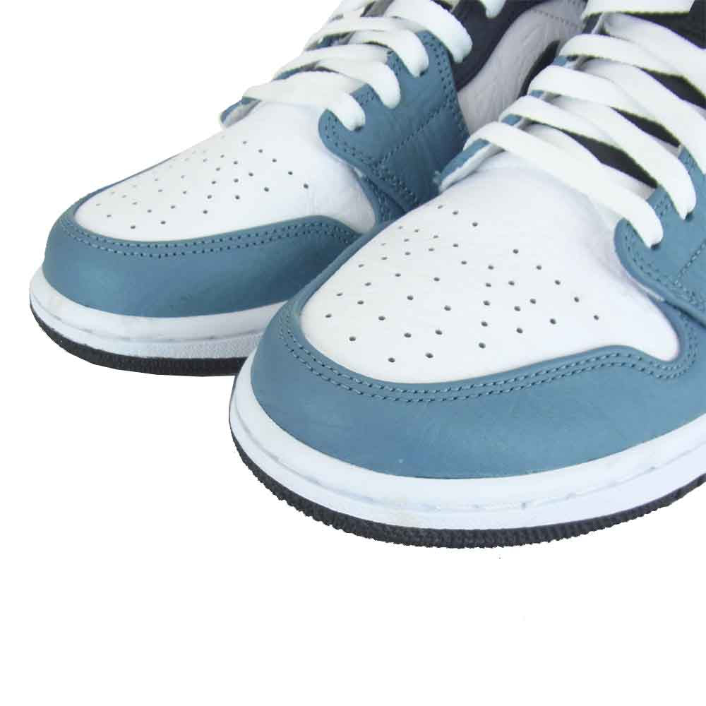 NIKE AIR JORDAN ナイキ ジョーダン CU2802-100 FACETASM ファセッタズム 1 MID SE FRLS APLA ワン ミッド ホワイト系 ブルー系 28CM【美品】【中古】