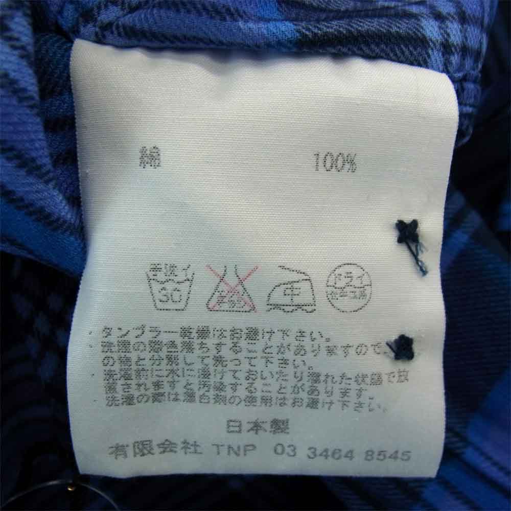 nonnative ノンネイティブ 15SS VNN-S2712 RANCHER SHIRT COTTON PIQUE CHECK ピケ コットン チェックシャツ マルチカラー系【中古】