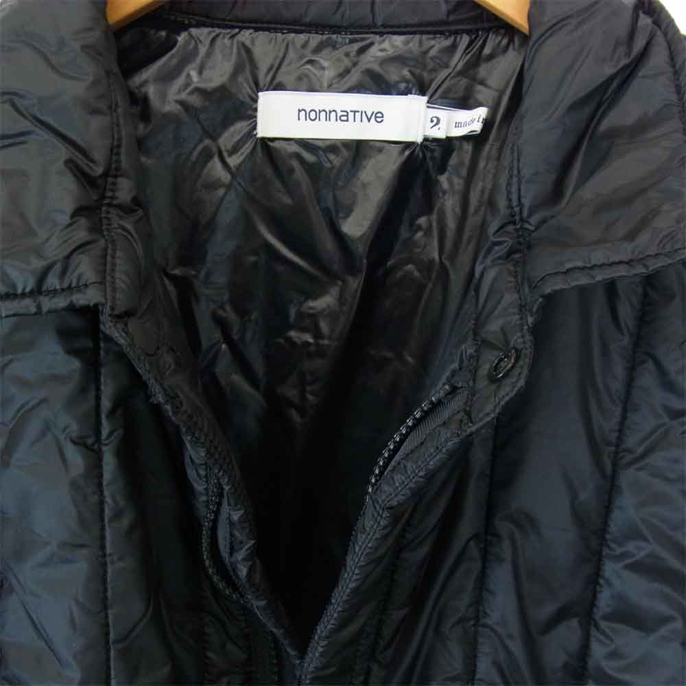nonnative ノンネイティブ 19AW NN-JU3609 CARPENTER PUFF JACKET POLY DICROS DNA LIGHT カーペンター パフ ジャケット ブラック系【美品】【中古】