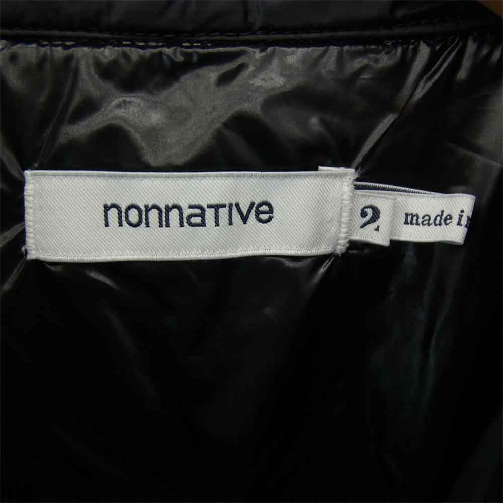 nonnative ノンネイティブ 19AW NN-JU3609 CARPENTER PUFF JACKET POLY DICROS DNA LIGHT カーペンター パフ ジャケット ブラック系【美品】【中古】