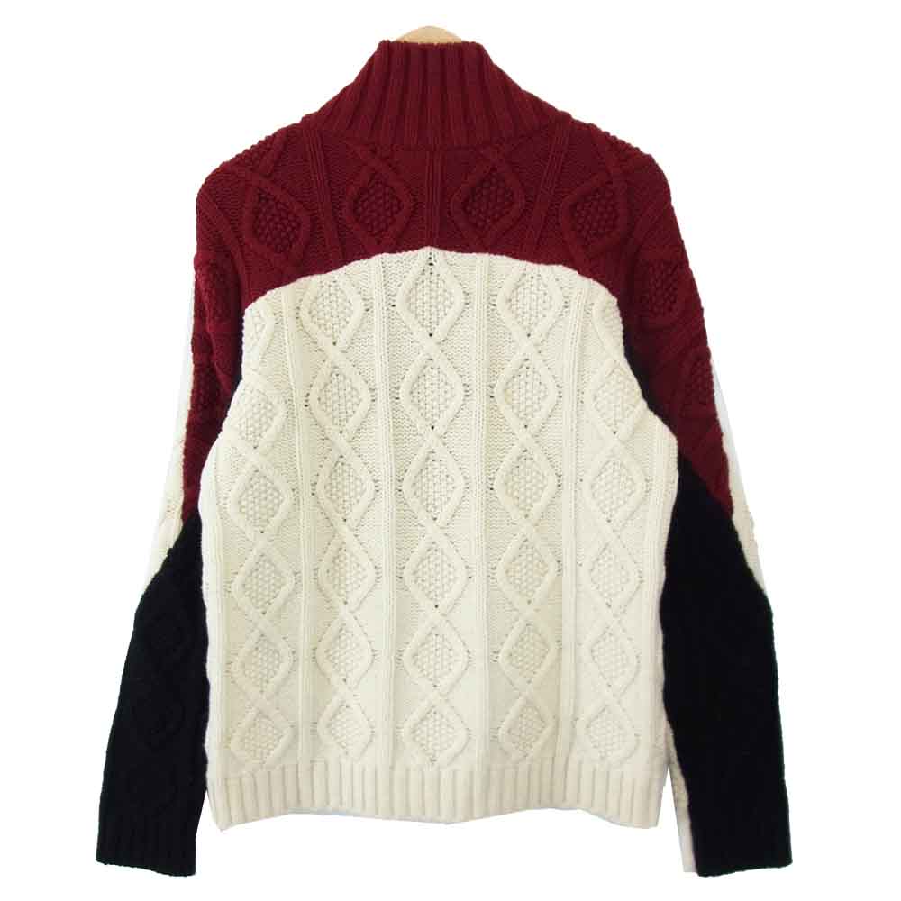 ファセッタズム PIPPA-KN-U04 HIGH NECK ARAN SWEATER ハイネック アラン ニット セーター 5【中古】