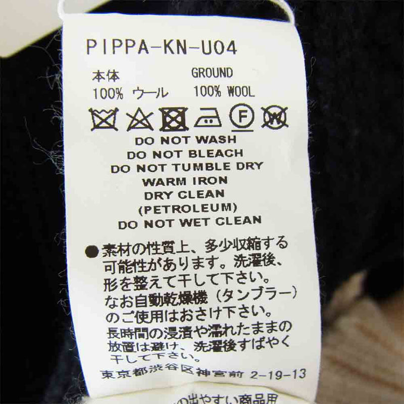 ファセッタズム PIPPA-KN-U04 HIGH NECK ARAN SWEATER ハイネック アラン ニット セーター 5【中古】