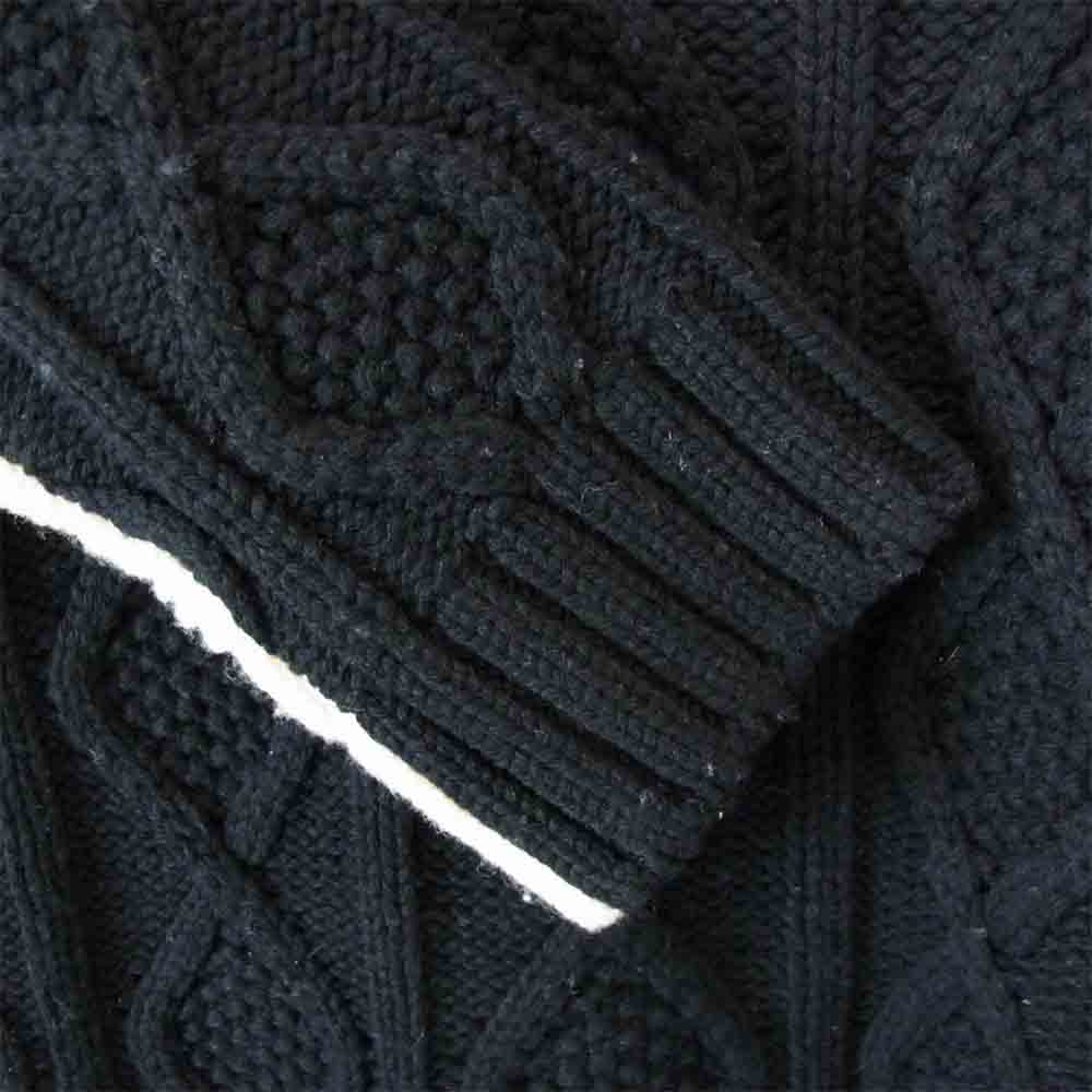 ファセッタズム PIPPA-KN-U04 HIGH NECK ARAN SWEATER ハイネック アラン ニット セーター 5【中古】