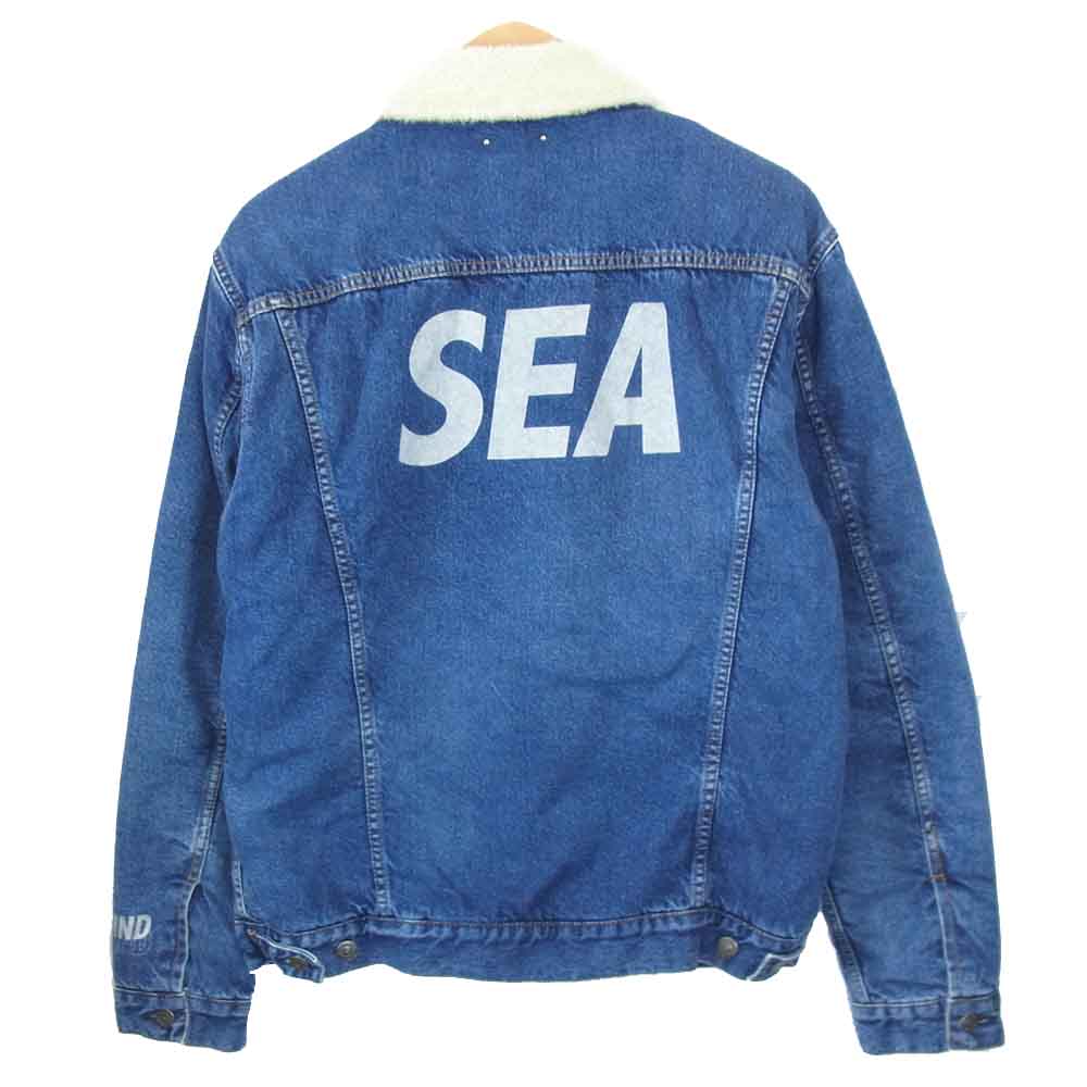 ウィンダンシー 20MND-WAS001 MINEDENIM マインデニム DENIM VOA GJKT デニム ボア ジャケット インディゴブルー系 4【極上美品】【中古】