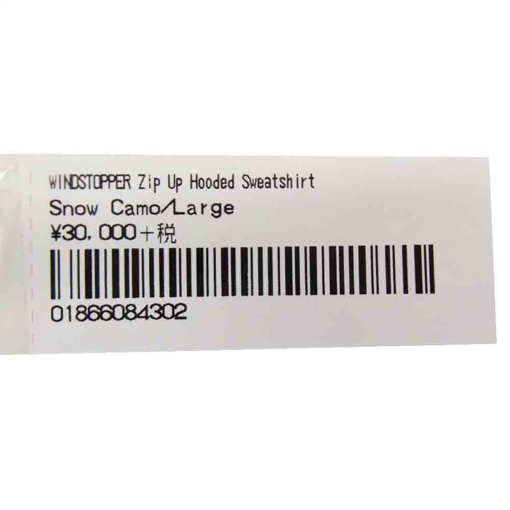 Supreme シュプリーム 20AW WINDSTOPPER Zip Up Hooded Jacket  スモールボックスロゴ ウィンドストッパー ジップアップ ジャケット マルチカラー系 L【新古品】【未使用】【中古】