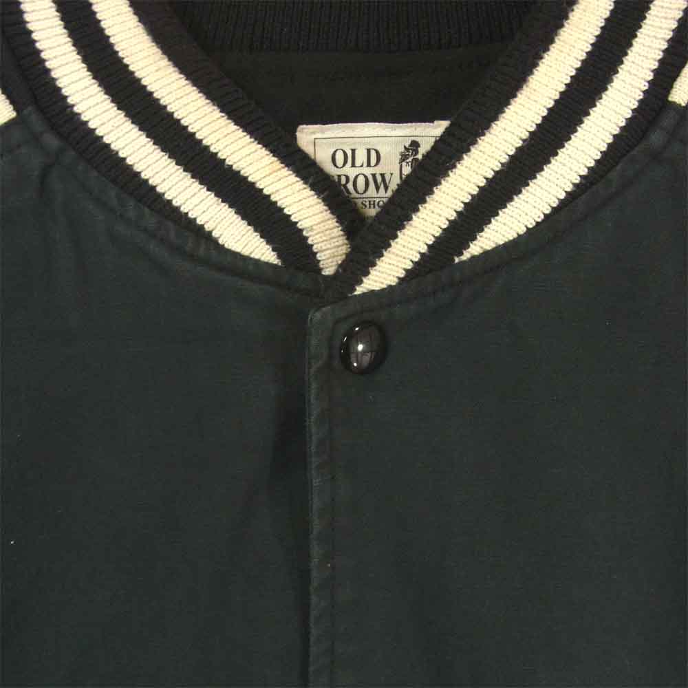 オールドクロウ 18SS OCW-18-SS-01 MADE by GLAD HAND & Co. グラッドハンド Racing Jacket レーシング ジャケット ブラック系 XL【中古】