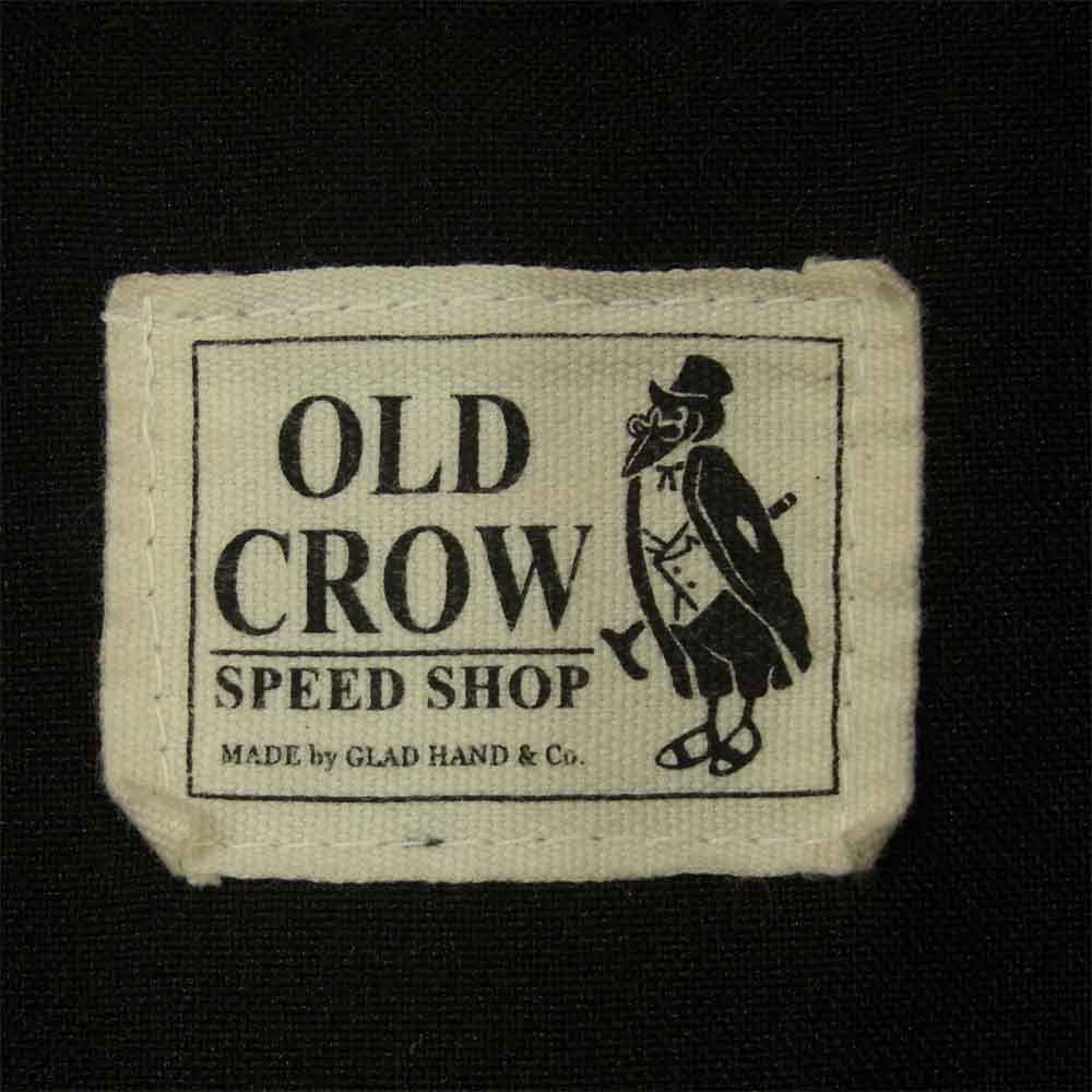 オールドクロウ 18SS OCW-18-SS-01 MADE by GLAD HAND & Co. グラッドハンド Racing Jacket レーシング ジャケット ブラック系 XL【中古】