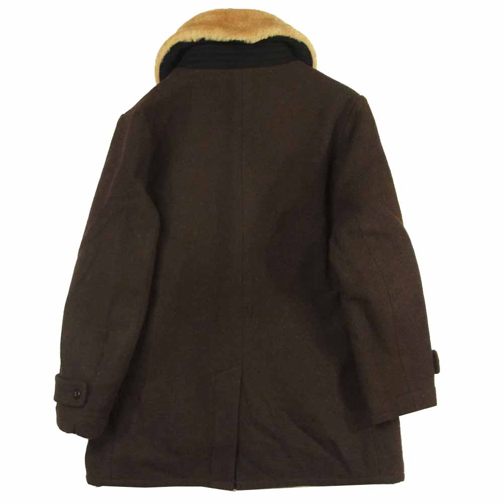 BY GLADHAND バイグラッドハンド BYGH-16AW-05 GLADDEN DONKEY COAT 襟リアルムートン ドンキー コート ブラウン系 L【中古】