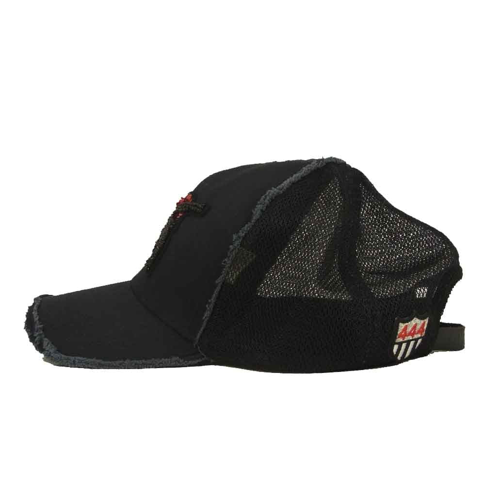ROAR ロアー 13SRQ-YK01 YOSHINORI KOTAKE ヨシノリ コタケ B.B CAP メッシュ キャップ ブラック系 1【中古】