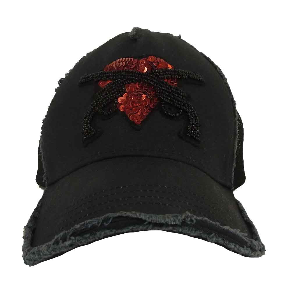 ROAR ロアー 13SRQ-YK01 YOSHINORI KOTAKE ヨシノリ コタケ B.B CAP メッシュ キャップ ブラック系 1【中古】