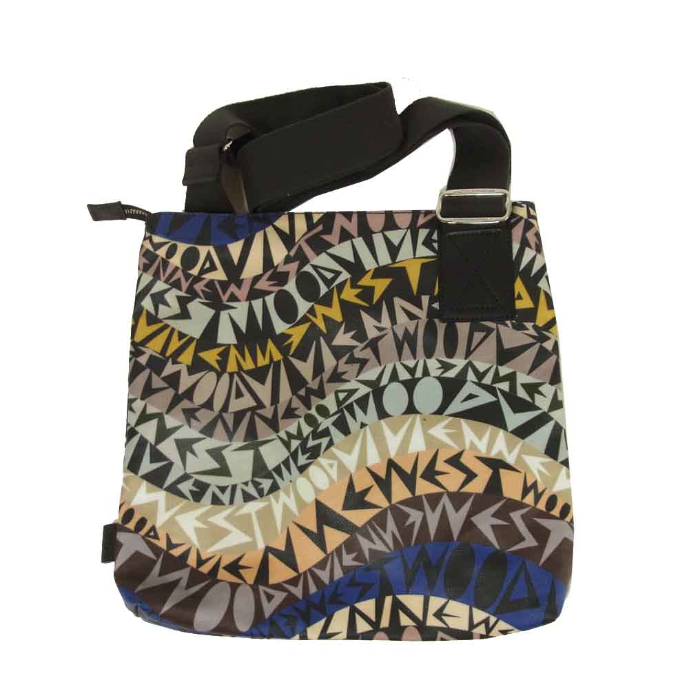 Vivienne WestwoodMAN ヴィヴィアンウエストウッドマン マルチロゴ ショルダー バッグ マルチカラー系【中古】