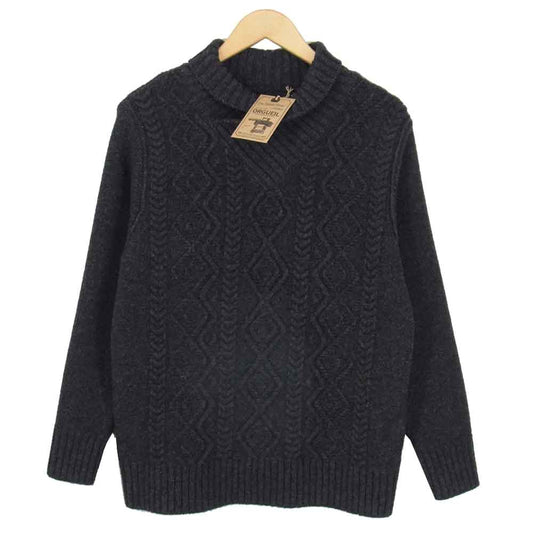 ORGUEIL オルゲイユ OR-4172 Pullover Knit プルオーバー ニット セーター グレー系 38【美品】【中古】
