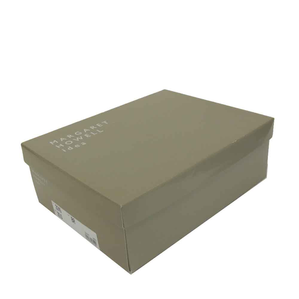 MARGARET HOWELL マーガレットハウエル 2245 ベルト付き ショート ブーツ ブラウン系 23.0cm【中古】