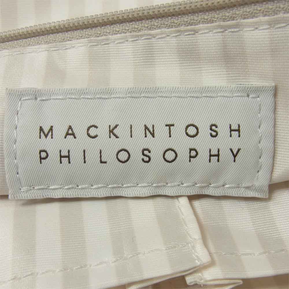 MACKINTOSH PHILOSOPHY マッキントッシュフィロソフィー ナイロン トート バッグ グレー系【美品】【中古】