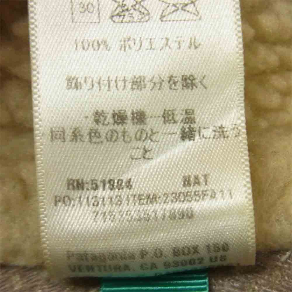 patagonia パタゴニア 23055FA11 Classic Retro-X クラシック レトロ-X ボア フリース ジャケット ベージュ系 M【中古】