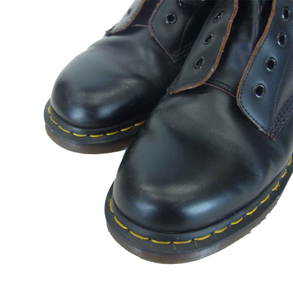 Dr.Martens ドクターマーチン 英国製 14ホール ブーツ ブラック系 9【美品】【中古】
