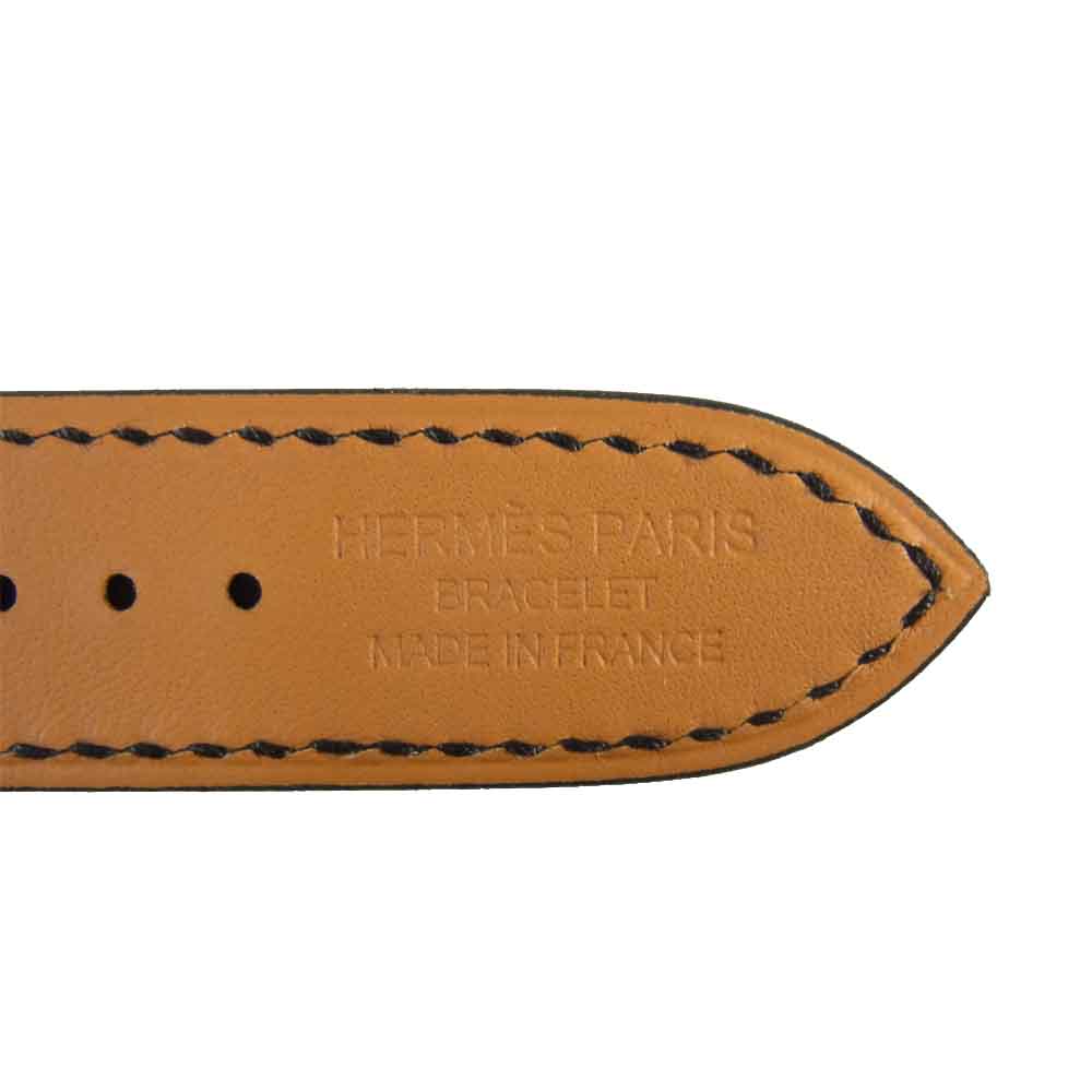 HERMES エルメス Apple Watch Swift Leather Single Tour スウィフト レザー シングルツアー 38ｍｍ ベルト ブラック系【新古品】【未使用】【中古】