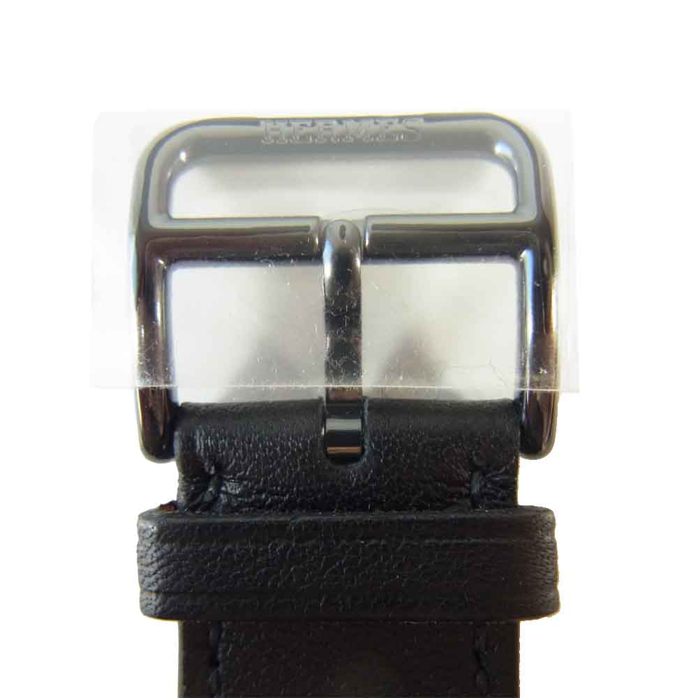 HERMES エルメス Apple Watch Swift Leather Single Tour スウィフト レザー シングルツアー 38ｍｍ ベルト ブラック系【新古品】【未使用】【中古】