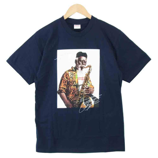 Supreme シュプリーム Pharoah Sanders Photo Tee ファラオサンダース フォト Tシャツ ダークネイビー系 S【新古品】【未使用】【中古】