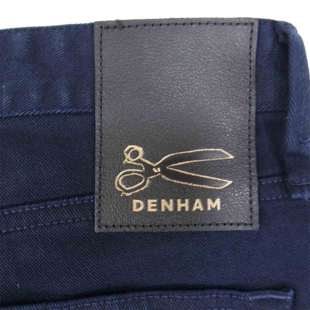 デンハム 3114313 ストレッチ デニム パンツ ボタンフライ ネイビー系 36【中古】