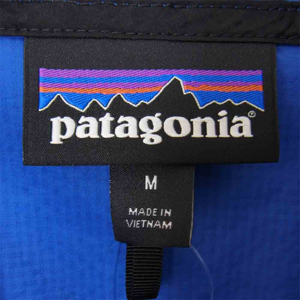patagonia パタゴニア 20年製 24150 Houdini Snap-T Pullover フーディニスナップ プルオーバー ブルー系 M【極上美品】【中古】