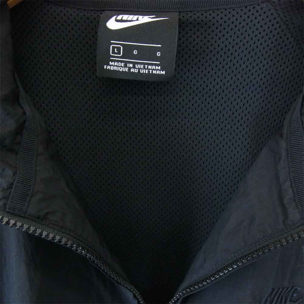 NIKE ナイキ AR3133-010 HBR STMT WOVEN JACKET ウーブン ナイロン ジャケット ブラック系 L【中古】