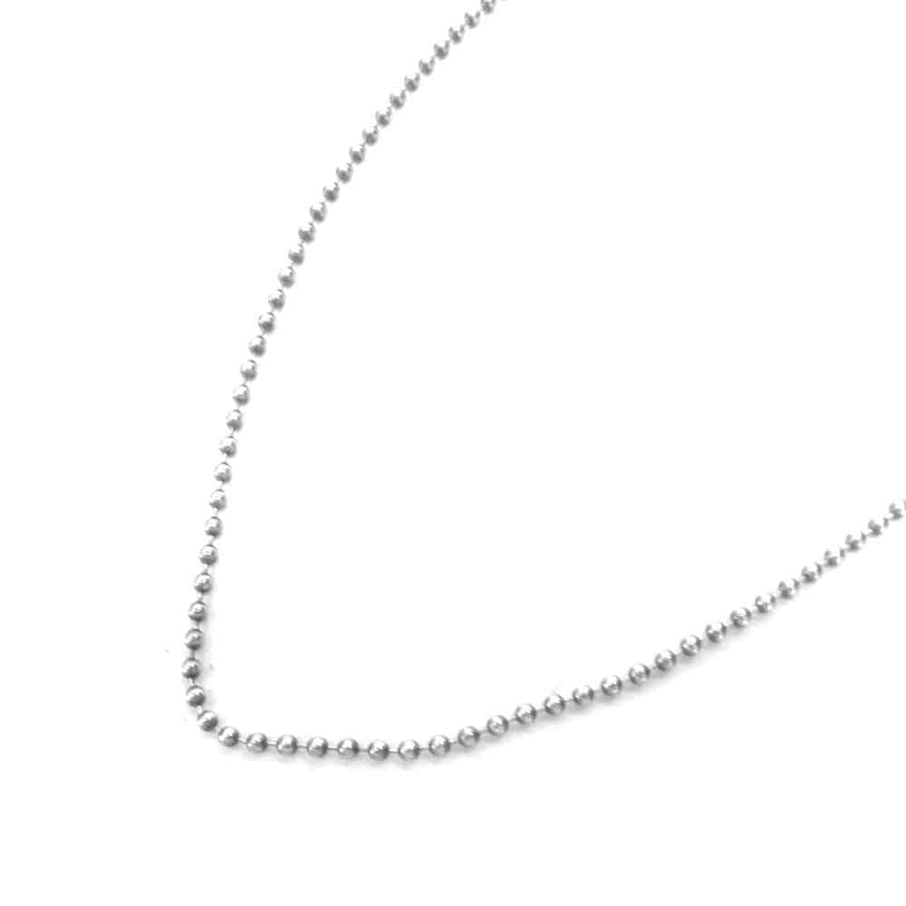 CHROME HEARTS クロムハーツ（原本無） ボールチェーン シルバー系【中古】