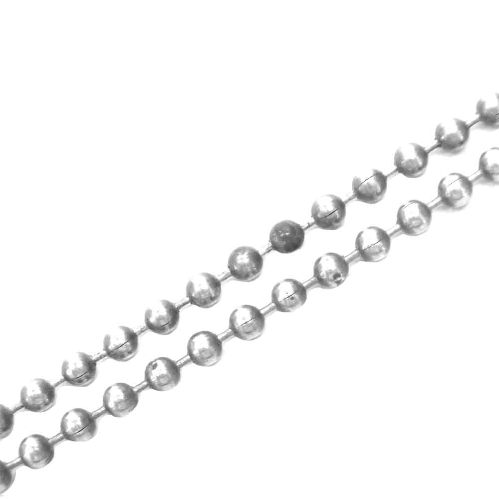 CHROME HEARTS クロムハーツ（原本無） ボールチェーン シルバー系【中古】